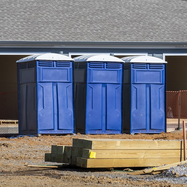 do you offer hand sanitizer dispensers inside the portable toilets in Woodsburgh NY
